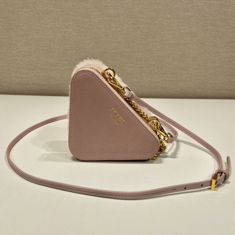 Pra*a triangle pouch